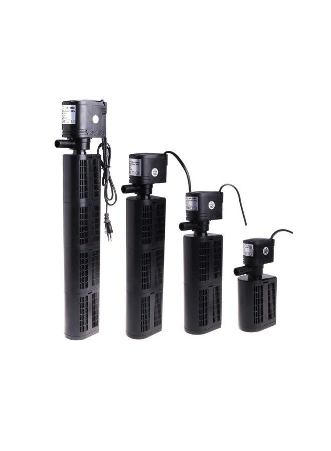 سي ستار فلتر حوض السمك الداخلي سيستار بلاك - 12 واط / 18 واط / 25 واط / 35 واط - فلتر مياه صغير الحجم وقوي وهادئ - Image 1